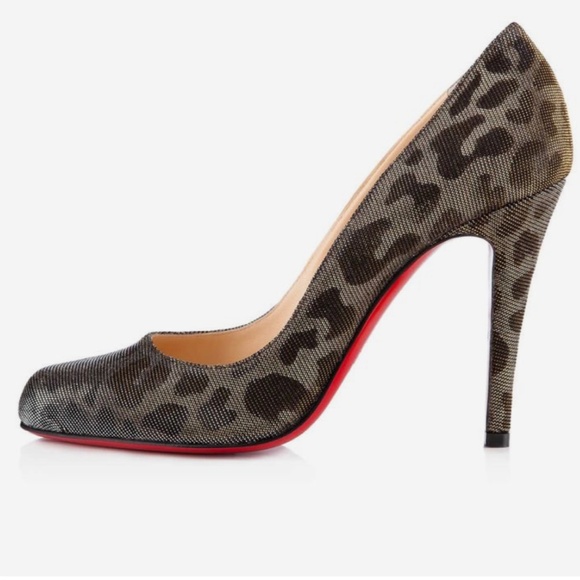 Christian Louboutin Shoes - Christian Louboutin Decolette 868 Iridescent heels RETAIL 795